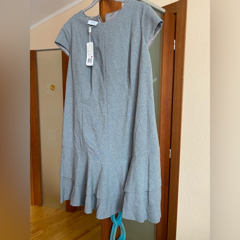 Akris cap sleeve dress